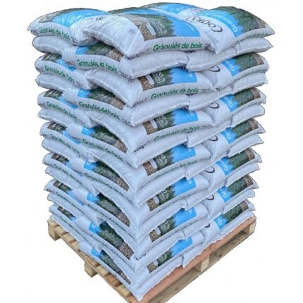 Granulés de bois COGRA, palette de 70 sacs de 15kg